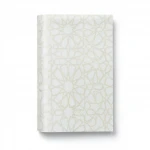 Patterned Wallpaper, Size 15.6m×100cm, beige with white color