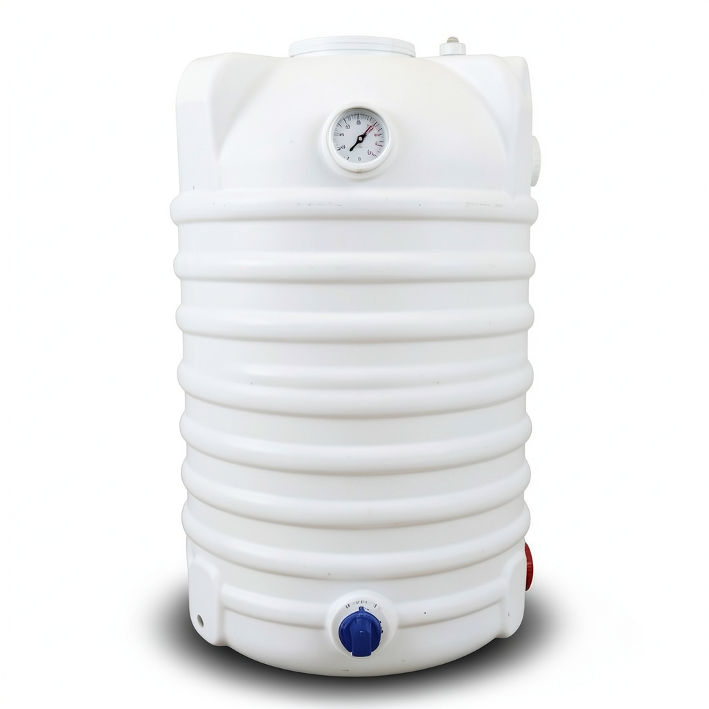 Water Tank Vertical Polyethylene 1500 Liter Capacity, Height 150 cm