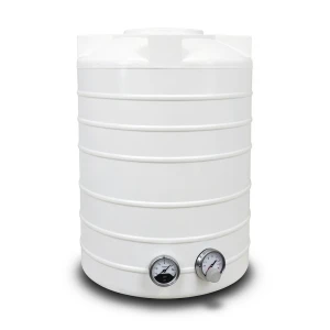 Water Tank Polyethylene Vertical 200 liter Capacity, 58x104x119 cm