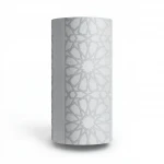 Patterned Wallpaper, Size 15.6m×100cm, Gray color