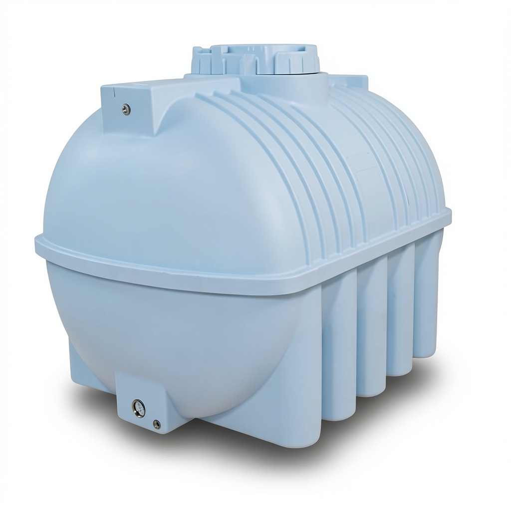 Al Arabia Water Tank Polyethylene Horizontal 300 Liter Capacity