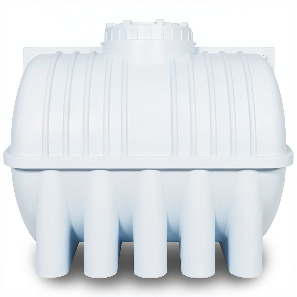 Water Tank 3000 Liter Polyethylene Horizontal 203×146 cm Short