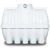Water Tank Polyethylene Horizontal 1000 liter Capacity, 1588 mm Length - Image 1