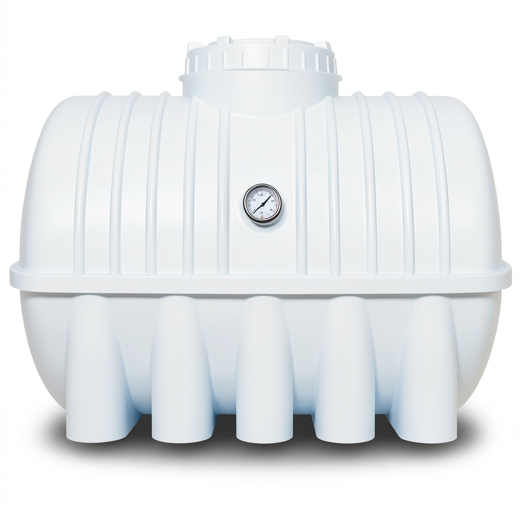 Water Tank 1500 Liter Polyethylene Horizontal, Length 1890 mm