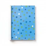 Vinyl Wall Decoration, Youthful Design, Size 10m×53cm, blue with green, gray and white Color