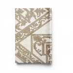 Vinyl Wallpaper, Patterned Design, Size 15.6m × 100cm, Brown with Beige Color 