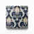 Italian Wallpaper Navy Blue with Beige Color, Length 10m, Width 1.06m, Model 82004
