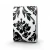 Vinyl Wallpaper, Patterned Design, Size 10 m x 53 cm, Black Patterned with White Color