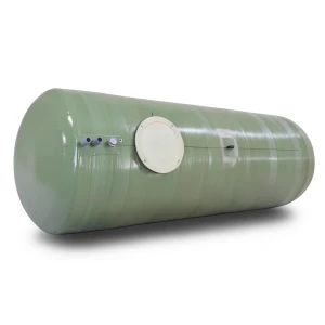 Water Tank 3000 Liter Fiber Glass Horizontal, Diameter 150 cm
