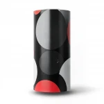 Vinyl Wall Decoration, Youthful Design, Size 10m×53cm, black with red, gray and white Color