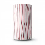 Youthful Wall Covering, Color red and white, Length 10m, Width 53cm 