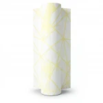 Patterned Wallpaper, Size 15.6m×100cm, yellow with white color 