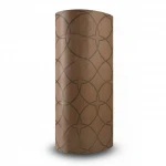 Patterned Wallpaper, Length 15.6 meters, Width 100 cm, brown Color 
