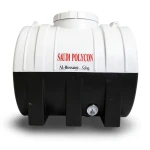Horizontal Water Tank 1200 Liter Polyethylene, White/Black Layers | AL-Hussaini trading Est.
