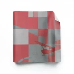 Youthful Wallpaper, Color red and gray, Length 10m, Width 53 cm 