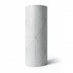 Patterned Wall Covering, Size 15.6m×100cm, Gray color 