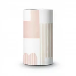 Youthful Wallpaper, Color light beige with pink, Length 10m, Width 53 cm