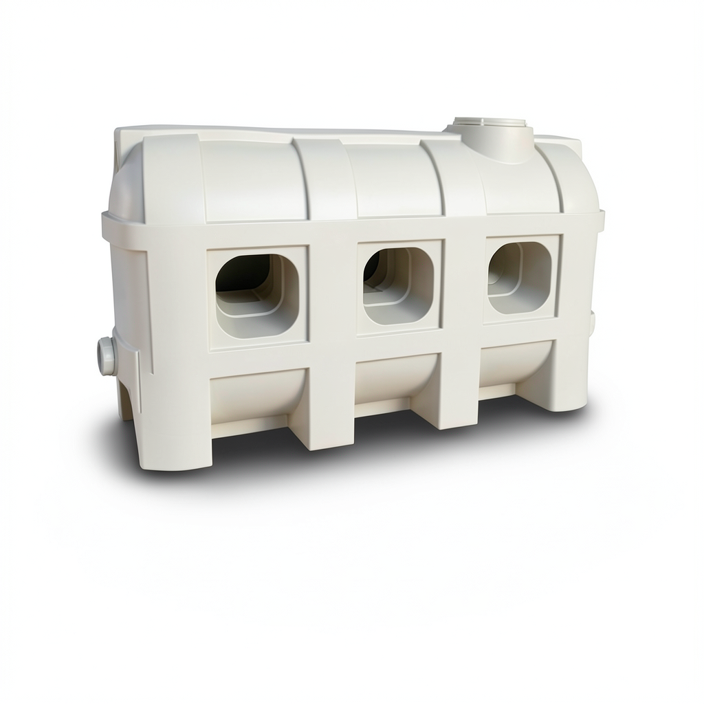 Water Tank Al-Mukhtar Walkway Polyethylene 2200 Liter, Size 160×88×200 cm