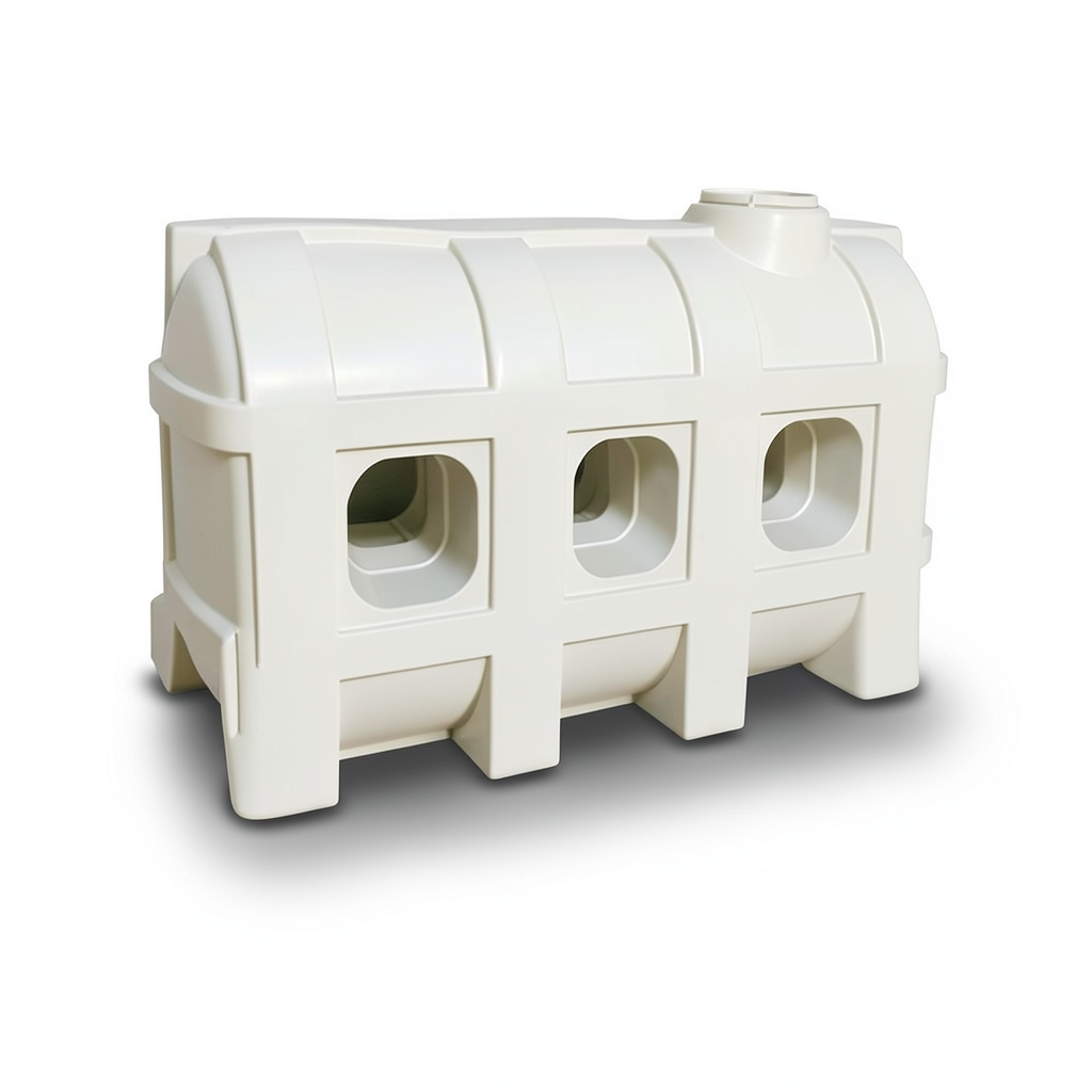 Water Tank Walkway Polyethylene 3000 Liter Capacity