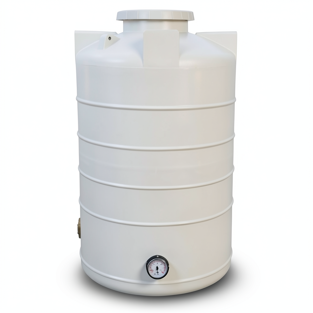Water Tank Al-Mukhtar Vertical Polyethylene 6000 Liter Capacity