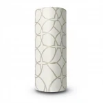 Patterned Wallpaper, Size 15.6m×100cm, light and dark beige color 