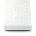 Patterned Wallpaper, Size 15.6m×100cm, off white color