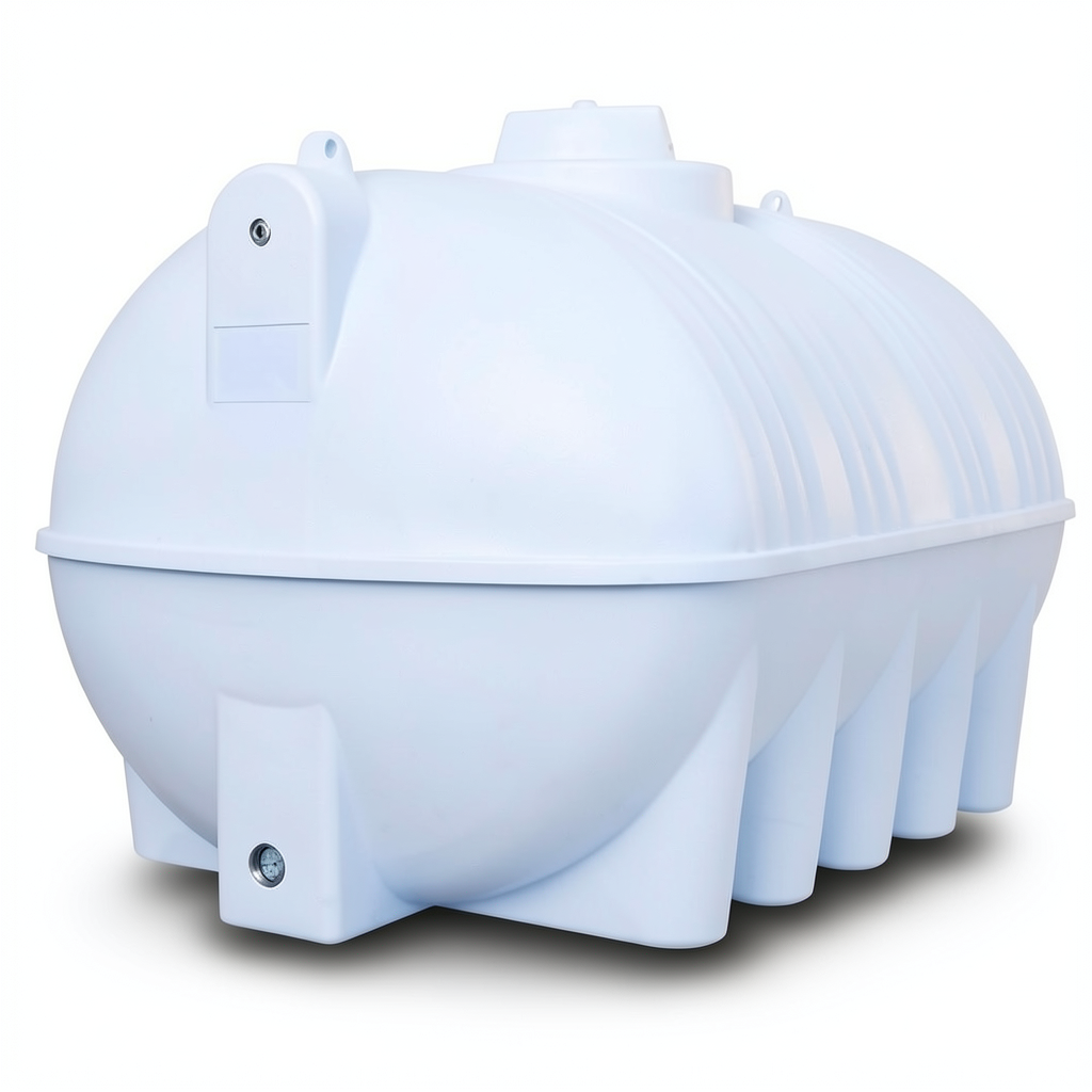 Roto Molding Water Tank 3000 Liter Polyethylene Horizontal 223×155×158 cm