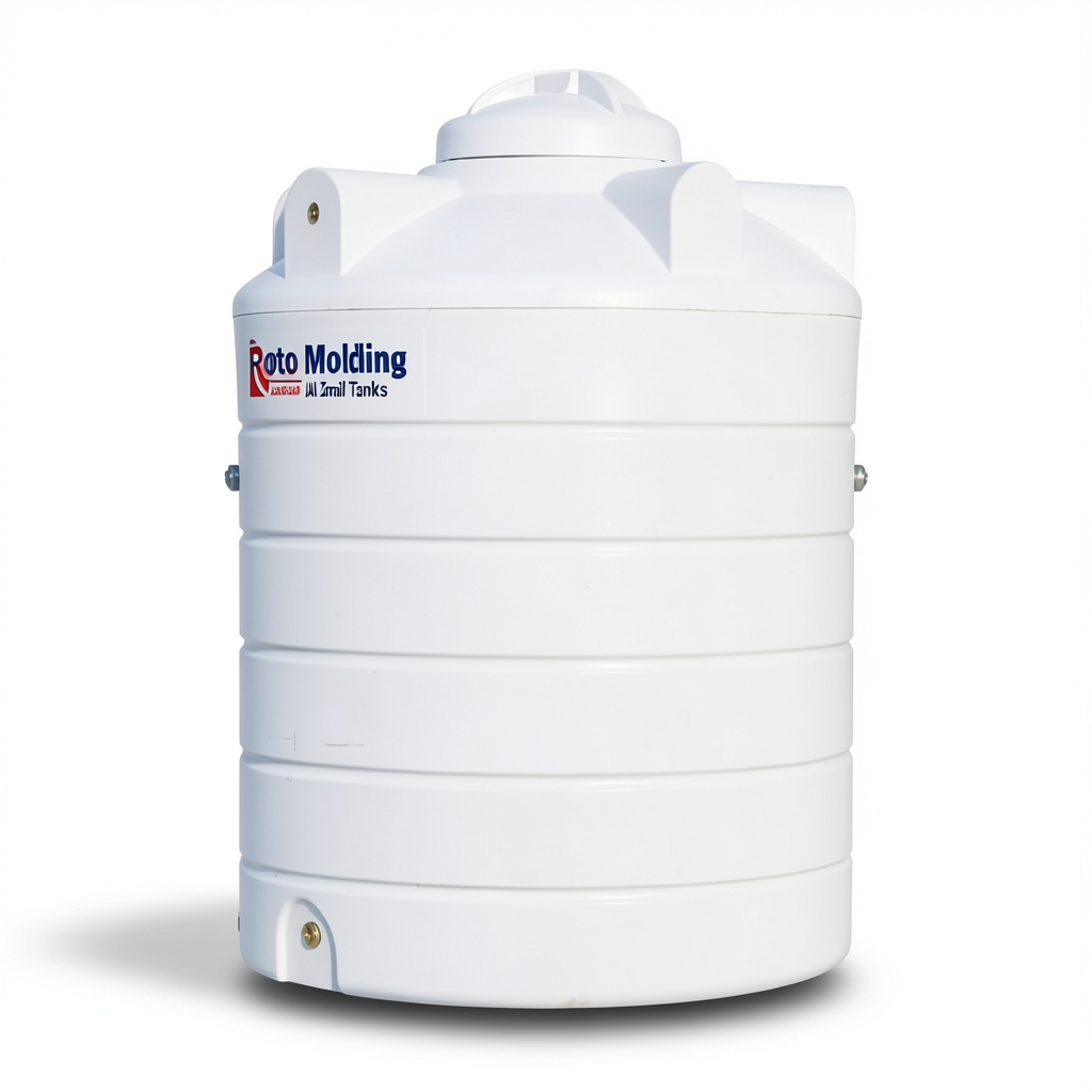 Roto Molding Water Tank 1500 Liter Capacity Diameter 126.5 cm Vertical | Al Zamil Tanks