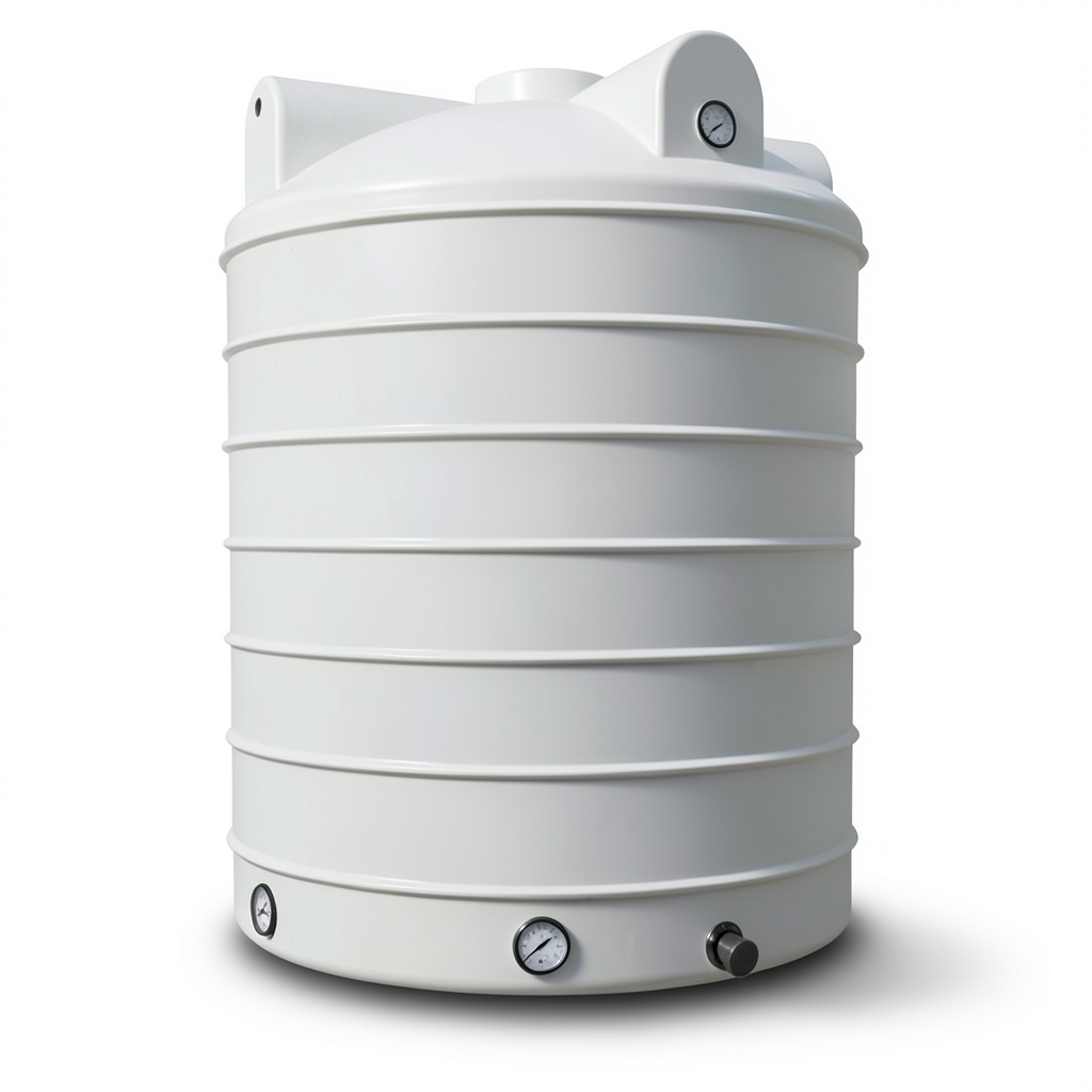 Water Tank Vertical 25000 Liter Fiber Glass 385x305 cm