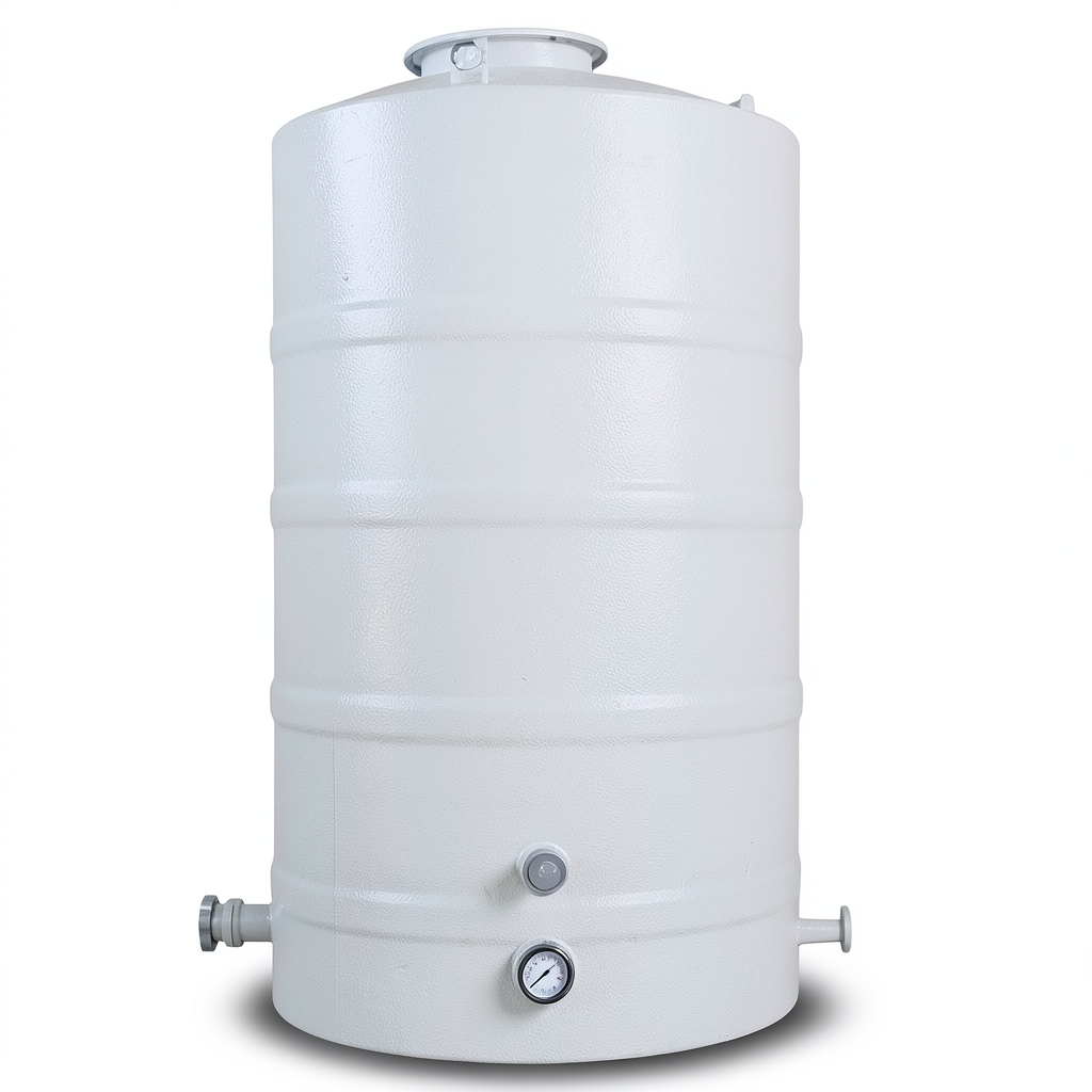 Water Tank Vertical 10000 Liter Fiberglass, Height 405 cm, Wide