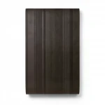 Italian Wallpaper Dark Brown Color, Length 10m, Width 1.06m, Model 82029