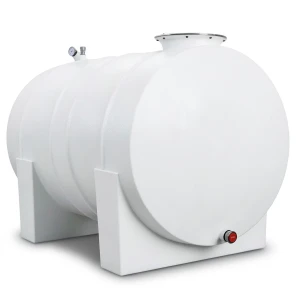 Water Tank Horizontal 6000 Liter Capacity Fiberglass Diameter 150 cm