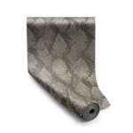 Patterned Wallpaper, Size 15.6m×100cm, Dark beige color