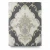 Classic Wallpaper Dark Gray with Beige Color, Size 10m×1.06m, Model 83008