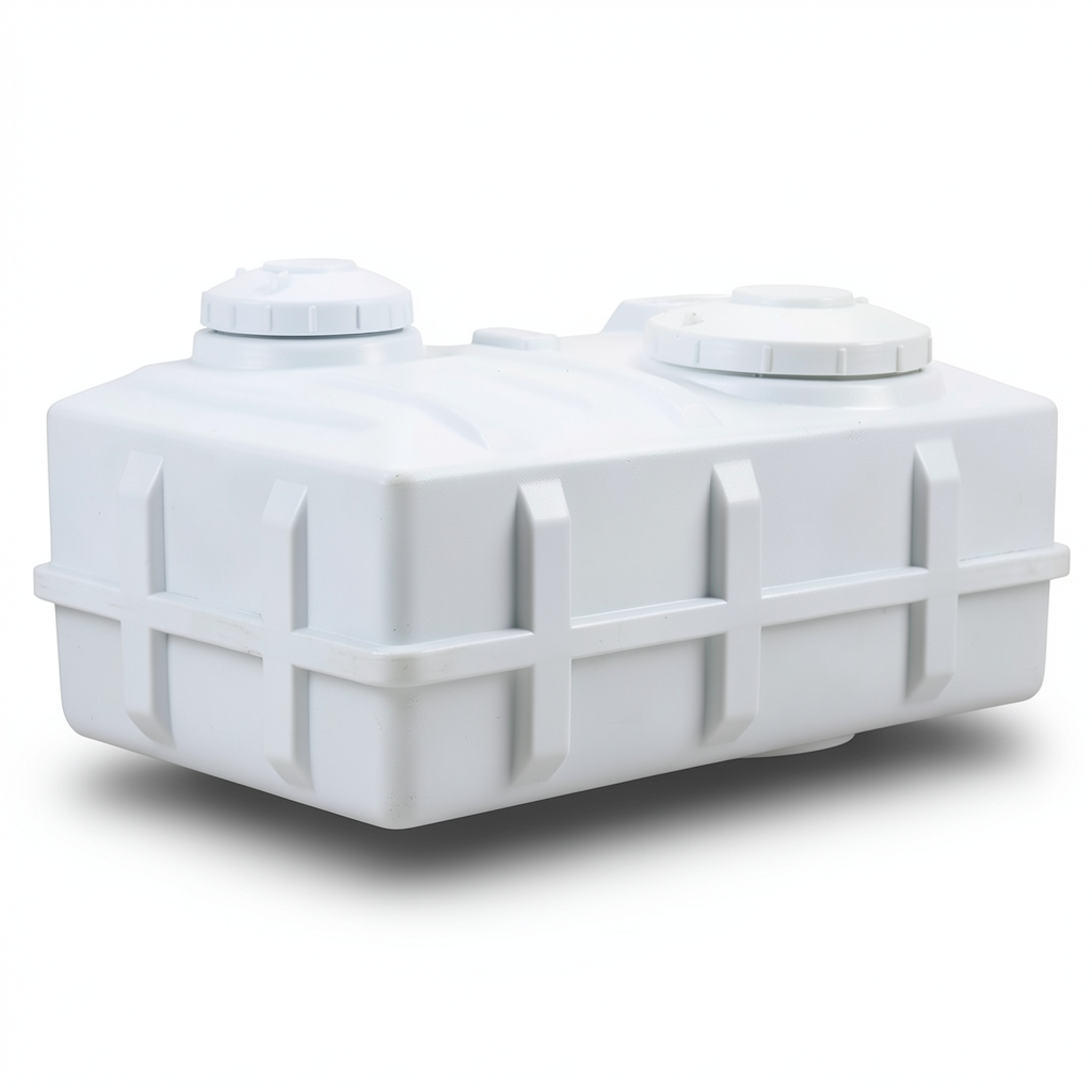 Water Tank Horizontal Square Polyethylene 550 Liter Long