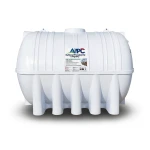 Horizontal Water Tank 7500 Liter Polyethylene White | National Polyethylene Company (NPC)