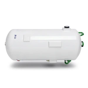 Horizontal Central Water Heater 300 Liter Capacity 560 mm Width White, 2×4.5 kW | Saudi Ceramics