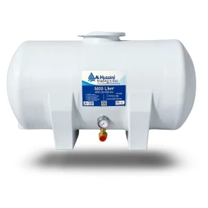 Water Tank 5000 Liter Fiberglass 4050×1250×1530 mm Horizontal | AL-Hussaini trading Est.