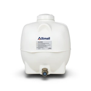 Water Tank 500 Liter Polyethylene Horizontal, Size 81x125x(87,93) cm | Al Zamil Tanks