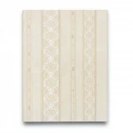 Patterned Wallpaper, Length 15.6 meters, Width 100 cm, beige Color