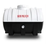 Horizontal Water Tank 1000 Liter Polyethylene, White/Black Layers | AL-Hussaini trading Est.