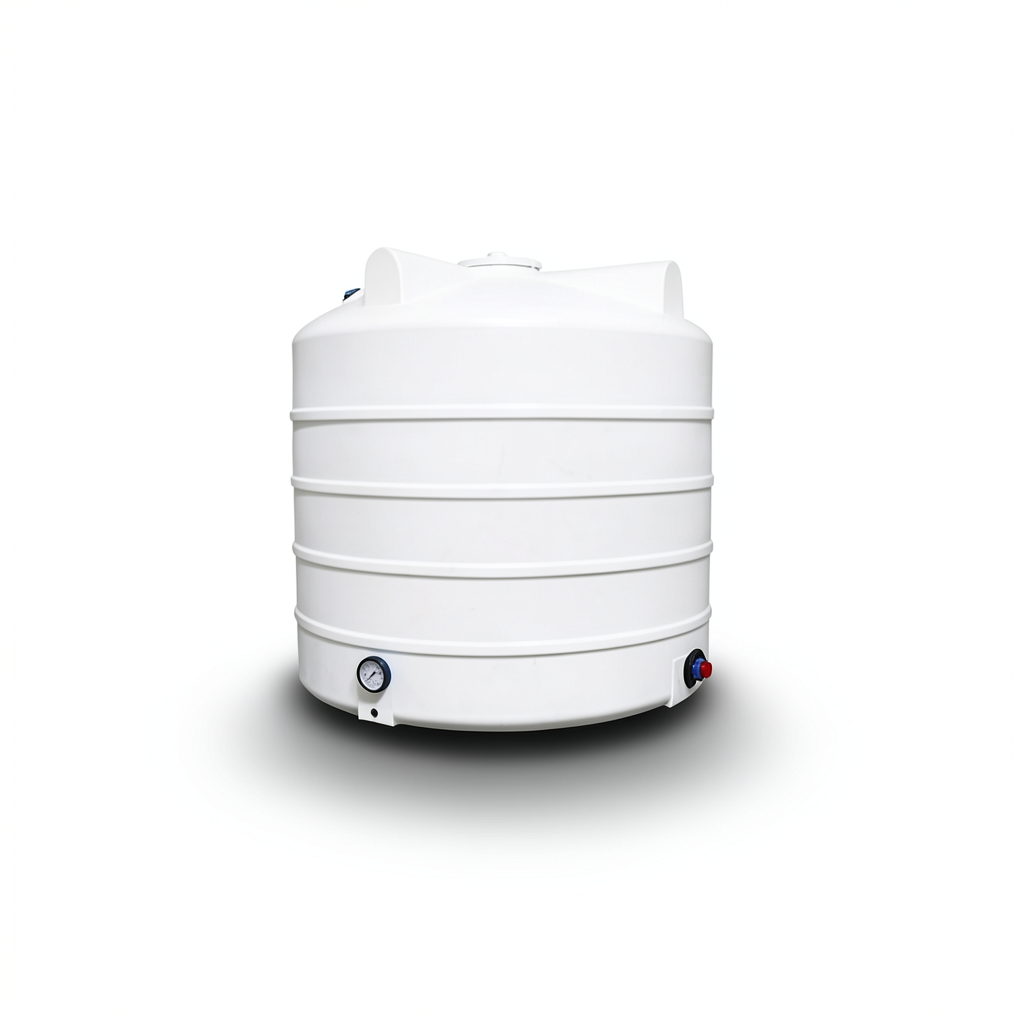 7500L Horizontal Water Tank - National Polyethylene Co.