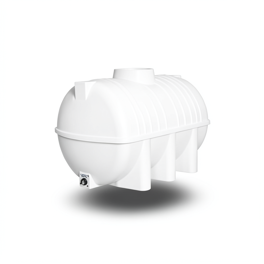 1500L Rotational Molding Water Tank by National Polyethylene Co. - 10 Year Warranty