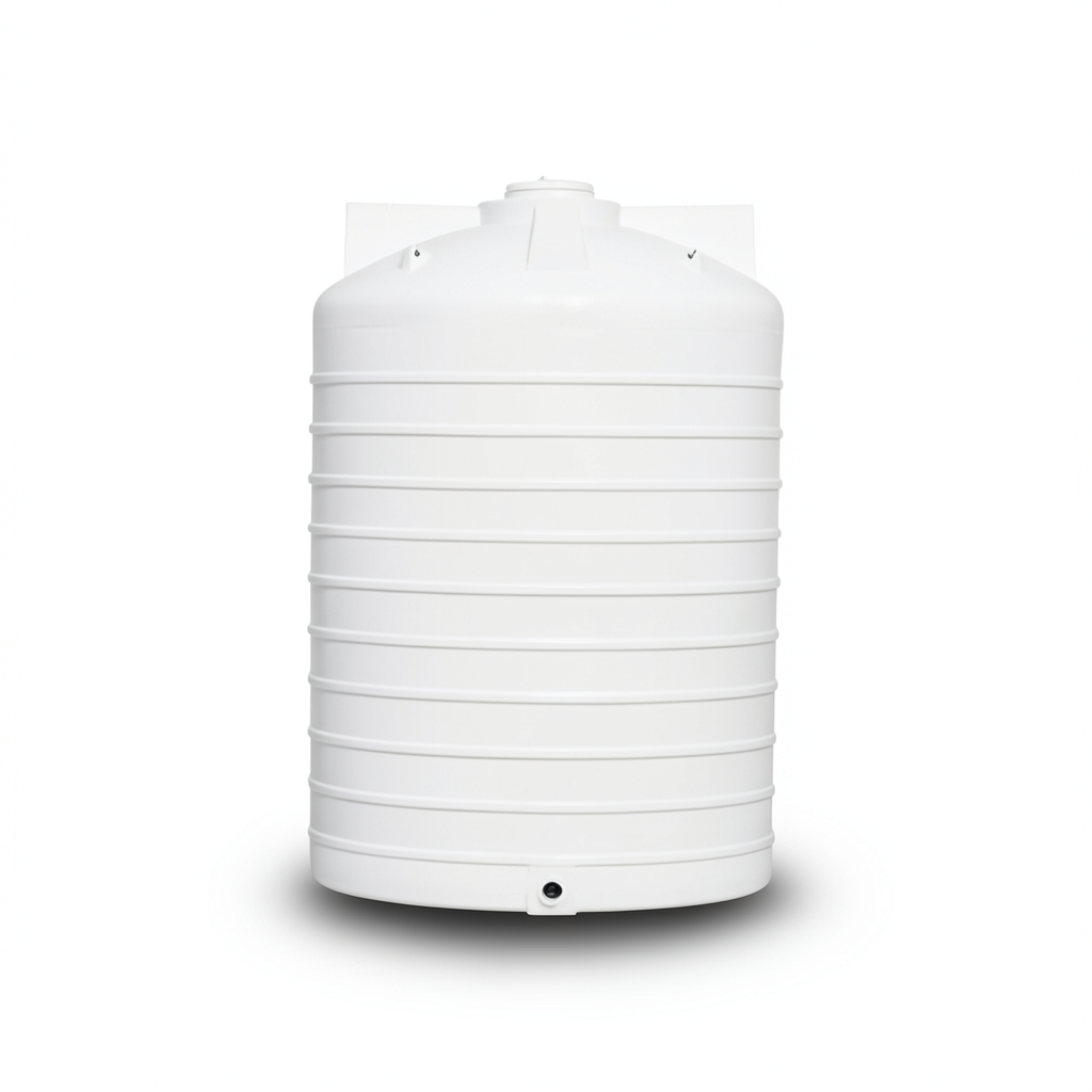 15,000L Vertical Water Storage Tank by NPC National Polyethylene Company