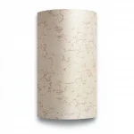 Patterned Wallpaper, Size 15.6m×100cm, Beige with brown veins color
