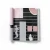 Youthful Wall Covering, Color black and gray with pink, Length 10m, Width 53cm 