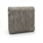 Wavy Wallpaper, Color Dark Beige, Length 15.6m, Width106 cm 