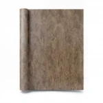 Vinyl Wallpaper, engravings Design, Size 15.6m × 100 cm, Brown with Beige Veins Color