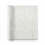 Vinyl Wallpaper, Pattern Design, Size 15.6m × 100 cm, Off-White with Gray Veins Color