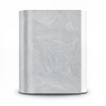 Vinyl Wallpaper, Wavy Design, Size 15.6m×106cm, gray Color 